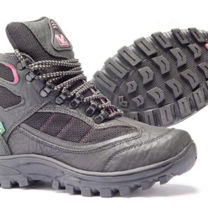 BOTA MOTOCICLISTA FEMININO MIURA TREKKING ROSA PRETO