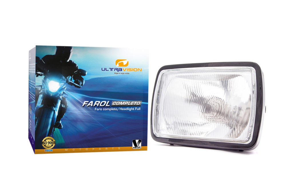 FAROL COMPLETO ULTRAVISION HONDA CG TITAN