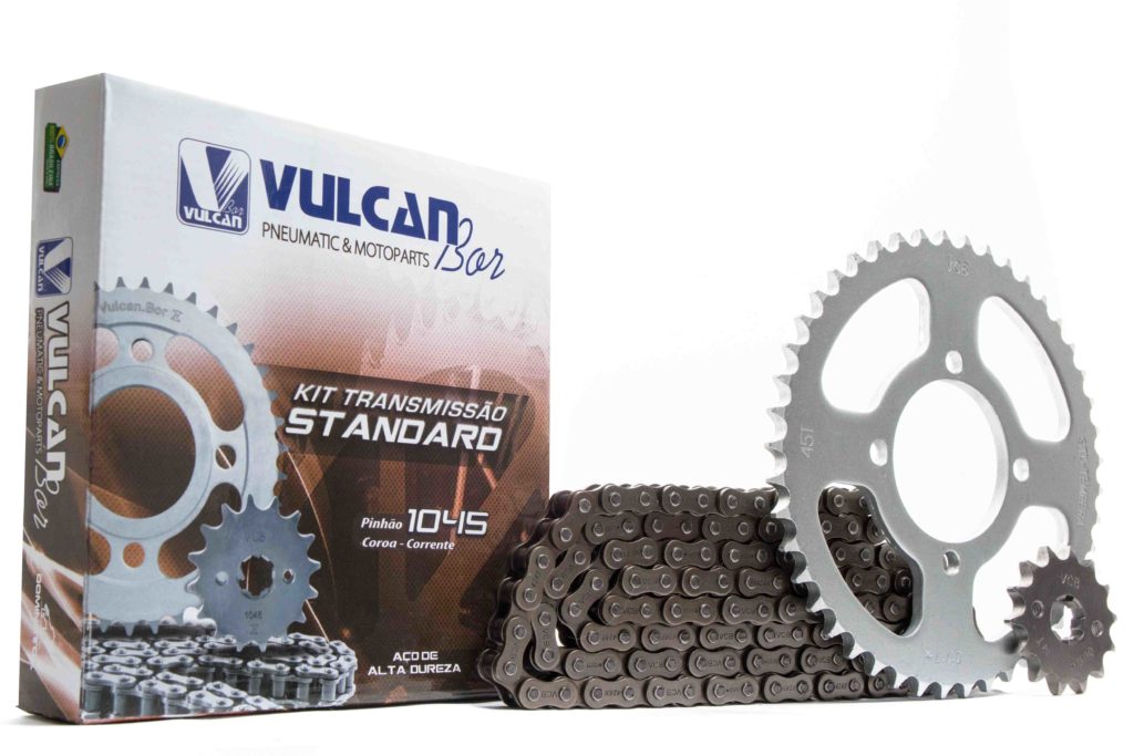 KIT TRANSMISSAO DOMINATOR YAMAHA YBR FACTOR