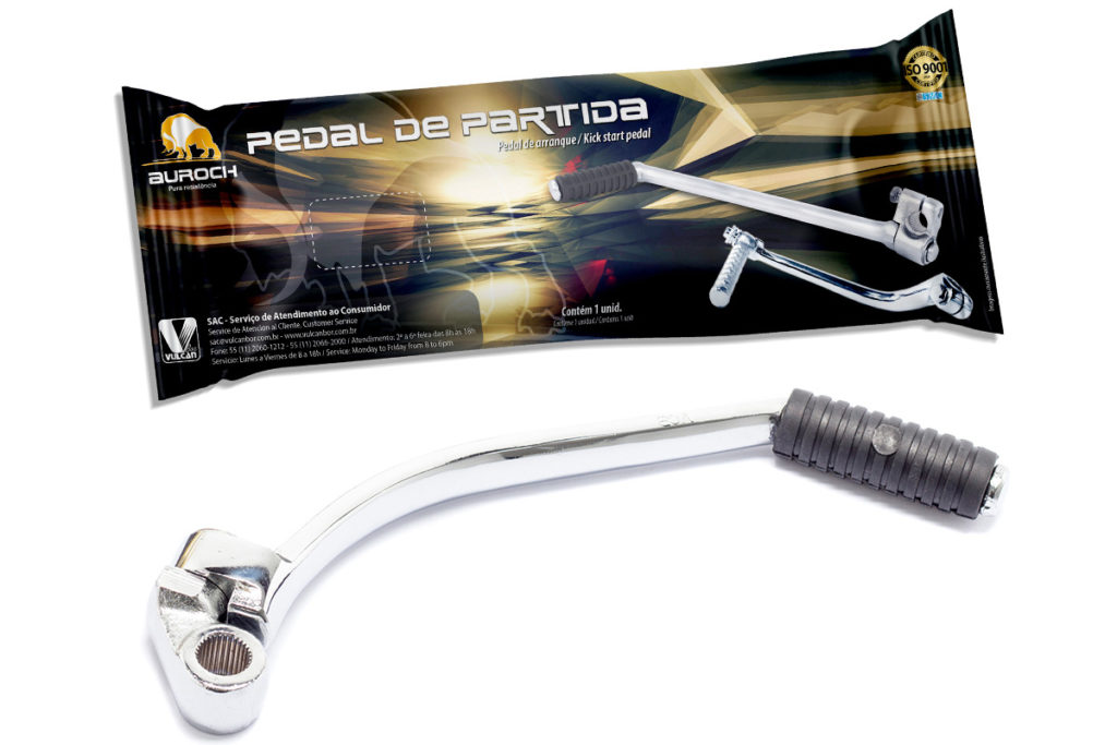 PEDAL DE PARTIDA AUROCH YAMAHA YBR FACTOR