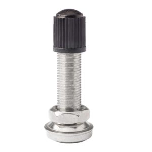VALVULA VULCANBOR PARA BICICLETA ZINCO PRETO